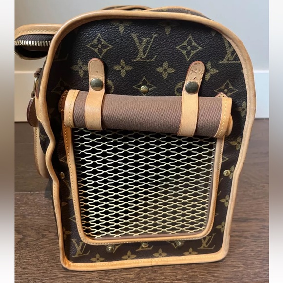 Authentic LOUIS VUITTON Sac Baxter GM Pet Carry travel bag very good condition - Picture 3 of 11